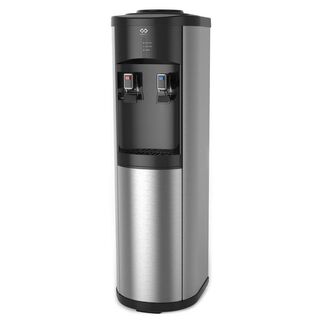 Classpro Water Dispenser With Stainless Steel Body, 520W, Cold Water 2.0L, Hot Water 5.0L, Black/Ss