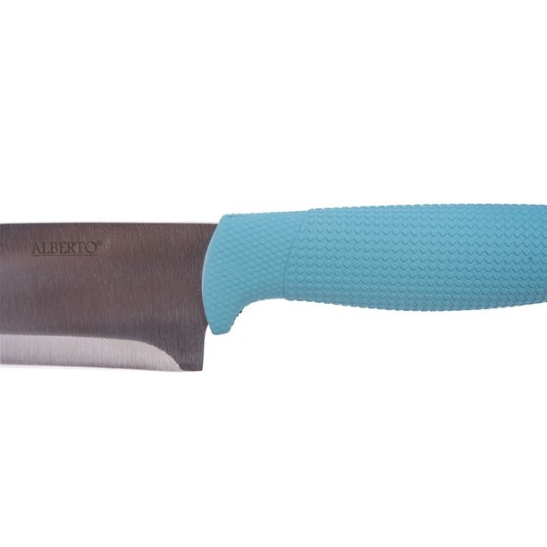 Alberto Chef Knife With Soft Blue Handle 8 Inch image number 1