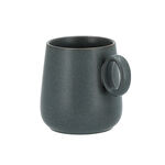 Dallaty porcelain matt charcoal grey mug image number 1