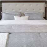 Cottage Microfiber Twin Comforter 4 Pcs Set, Grey, 220*160Cm image number 2