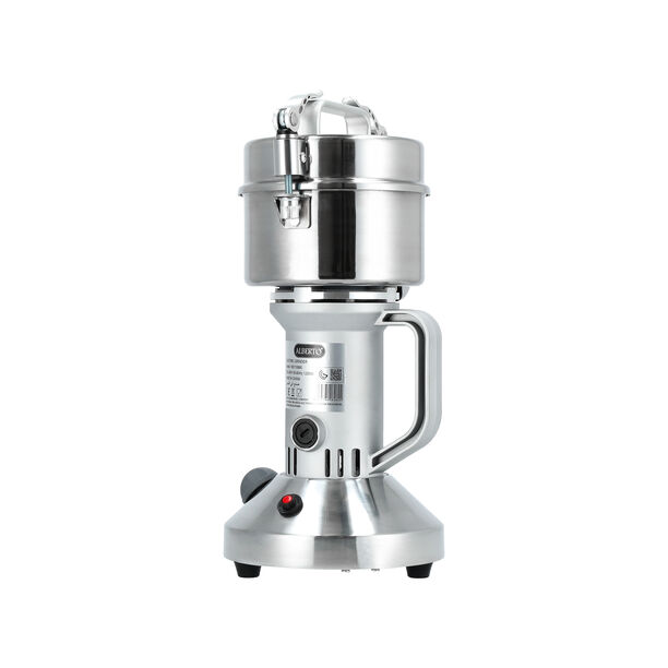 Alberto metal silver coffee grinder 800W 250G image number 2