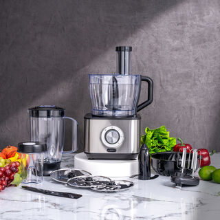 Alberto 3 speeds with a pulse 1000W 13 in 1 food processor