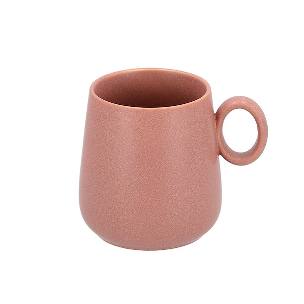 Dallaty porcelain matt pink mug image number 2