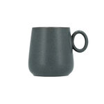 Dallaty porcelain matt charcoal grey mug image number 0
