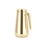 Dallaty set of 2 steel vacuum flask gold 1.0L and 1..3L image number 1