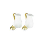 Dallaty white and gold plastic flask 1L 2 pcs image number 3