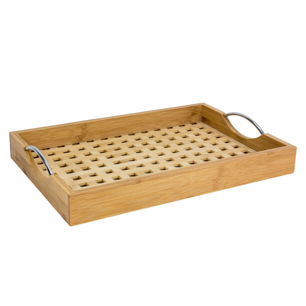 Dallaty bamboo serving tray 43*29*5 cm image number 1
