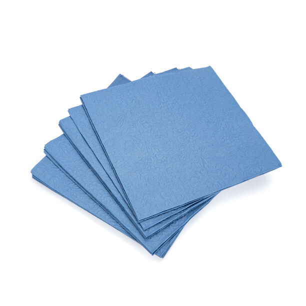 Serving Paper Napkins 33x33cm  Blue image number 0