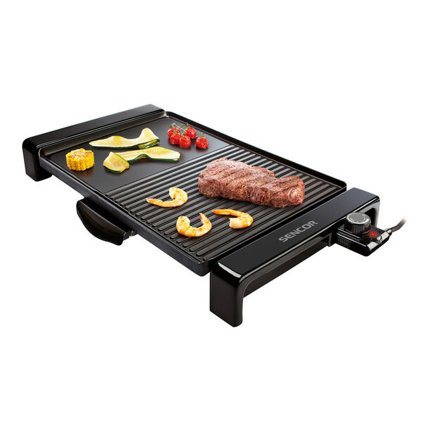 Sencor black electric grill 2300W with various programs image number 1