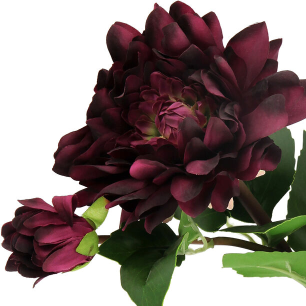 Artificial Flower Rose Burgundy image number 2