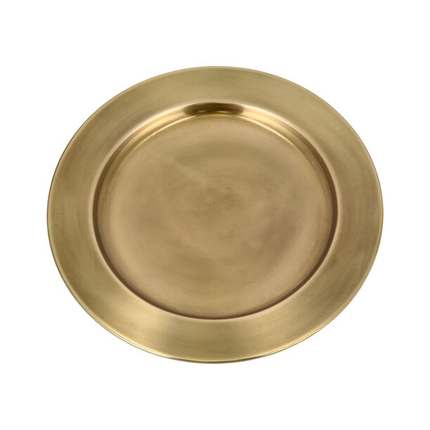 Anceint Gold Charger Plate image number 1