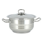 7 Piece Cookware Set Stainless With Stainless steel Lid image number 2