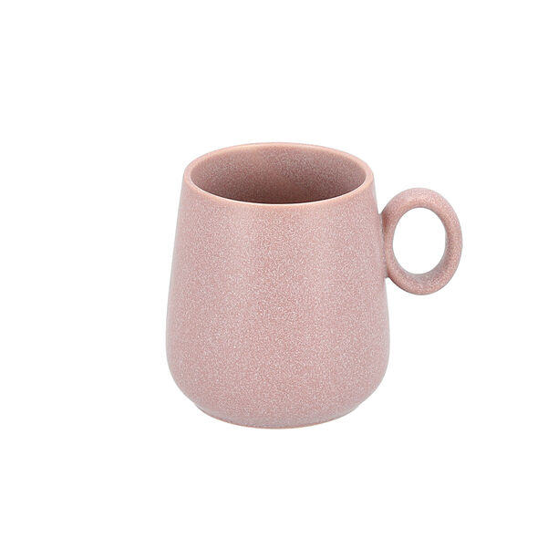 Dallaty porcelain glaze pink mug image number 2