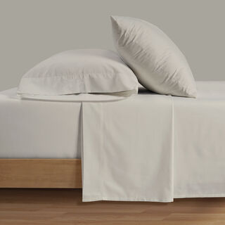 Cottage Cotton King Size Fitted Sheets, Grey 200*200 Cm