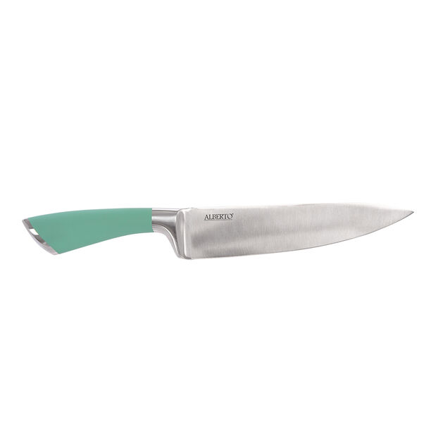 Alberto Chef Tapered Knife Hollow Stainless Steel 8 Inch image number 0
