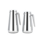 Dallaty set of 2 chrome steel vacuum flask 1.0L and 1..3L image number 1