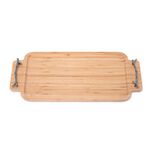 Alberto natural bamboo serving tray 50*21*4 cm image number 2