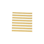 Ambiente Elegance Serving Paper Napkins Gold & White Stripes image number 1