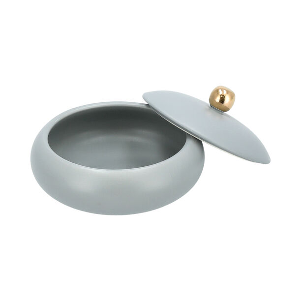 Dallaty grey porcelain date bowl 15.4*15.4*13.5 cm image number 2