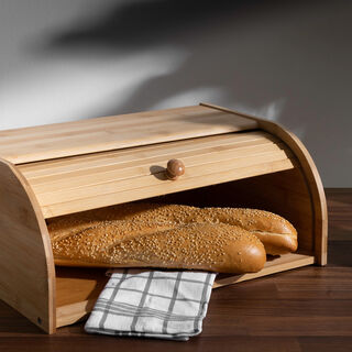 Alberto Bamboo Bread Bin