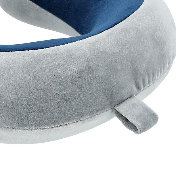 Travel Vision Memory Foam Pillow Gray And Navy 30*30*11 cm image number 4