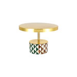 Mother Of Pearl Metal Cake Stand image number 1