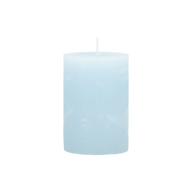 Pillar Candle Light Blue With 3% Fragrance 7*10 cm image number 1