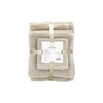 Cottage beige pack of 6 pcs towel set 70*140 cm image number 0
