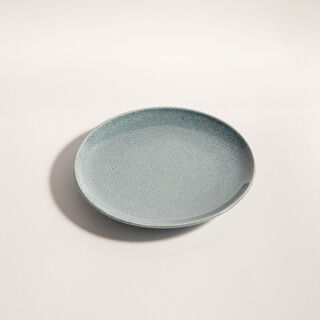 la mesa glaze blue white porcelain 18 Pcs dinner set
