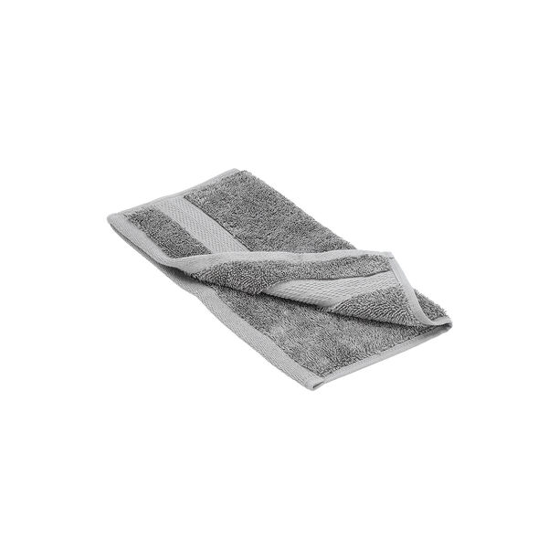 100% egyptian cotton face towel, gray, 30*30 cm image number 5