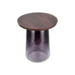 Side Table Glass Base And Metal Top 41*45 cm image number 3