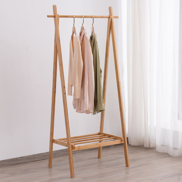 Wooden Cloth Hanger Rack image number 0