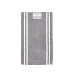 Cottage grey and white polyester bathmat 60*100 cm image number 0