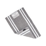 Cottage grey and white polyester bathmat 50*80 cm image number 1