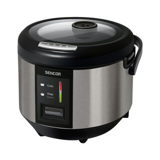 1.8L Sencor electric stainless steel silver rice cooker 700W
