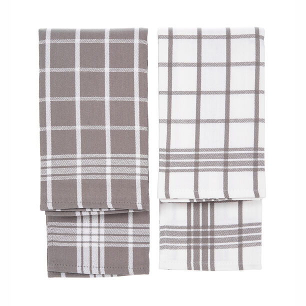 Cottage 2 Pieces Kitchen Towel Set L: 50 * W: 30Cm Summer Sea Design Stone Color image number 1