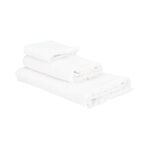 Jacquard/cotton bath towel, white 70*140 cm image number 3