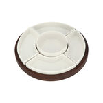 Dallaty white porcelain nut bowls set 6 pcs image number 1