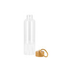 Glass Water Bottle With Bamboo Lid image number 1