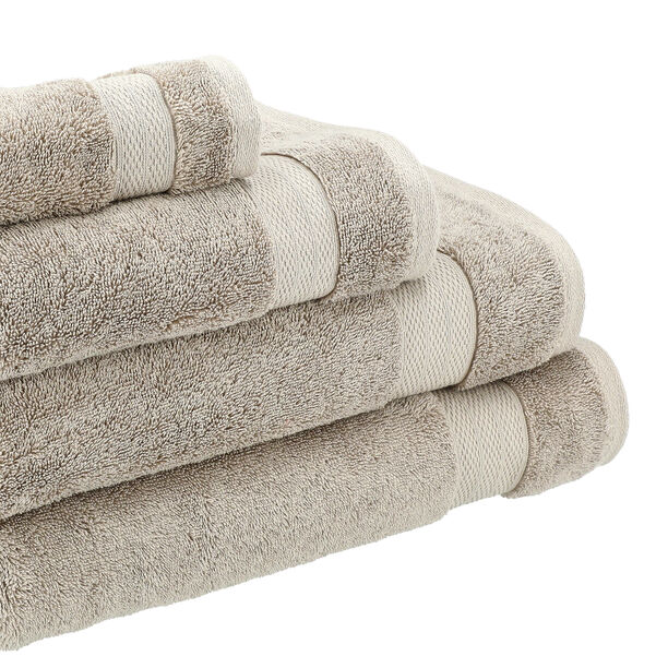 100% egyptian cotton bath towel, beige 90*150 cm image number 3
