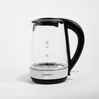 Alberto glass kettle ,360 degree rotation,1.7LT,1850 2200w