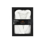 Ambra white cotton bathrobe L/XL image number 0