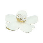 Wall Decoration Orchid Flower White & Gold image number 1