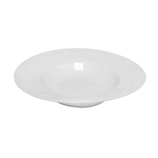 La Mesa Porcelain Soup Plate Super White