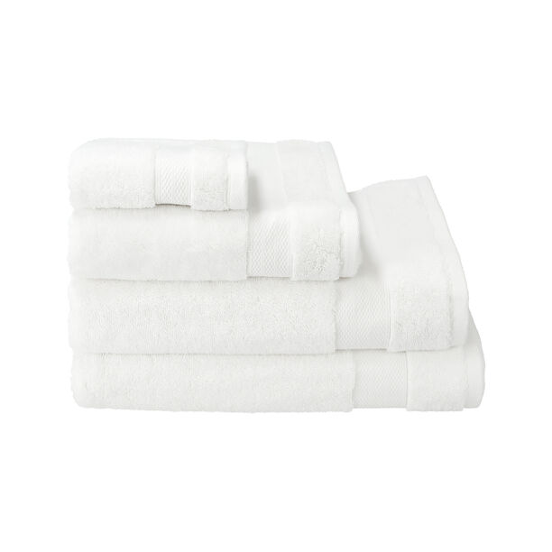 100% egyptian cotton hand towel, white 50*100 cm image number 2