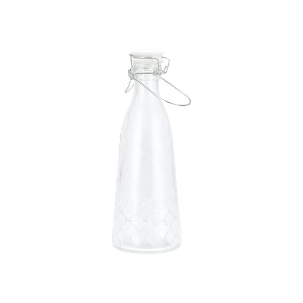 Glass Wide Bottle With Ceramic Lid image number 2
