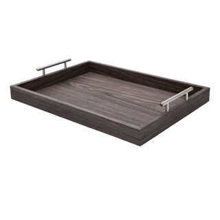 Dallaty brown wooden serving tray 48*35.8*7.5 cm