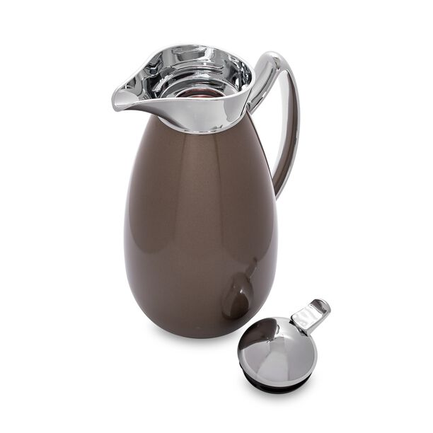 Dallaty steel flask brown and chrome 1L image number 3