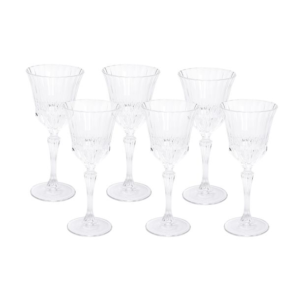RCR transparent goblets set of 6 pc image number 0