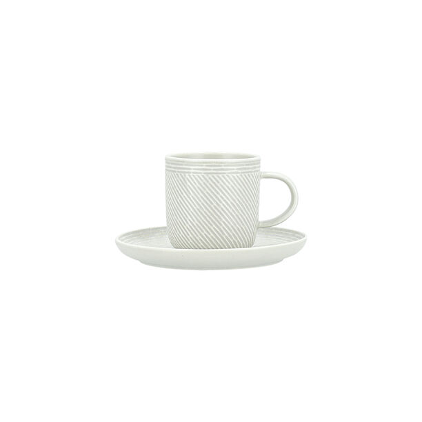 Dallaty white porcelain English coffee cups set 12 pcs image number 2
